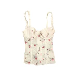 & Other Stories Cream Floral Camisole